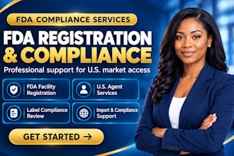 fda registration import permit fda compliance US agent food cosmetics