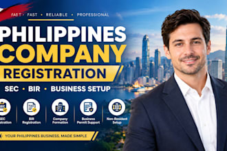 register your philippines company with sec and business setup