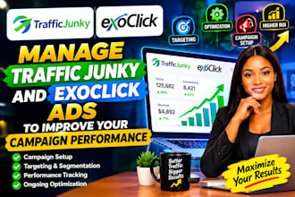 manage traffic junky and exoclick ads to improve your campaign performance
