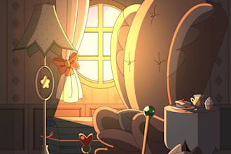 draw 2d background for your project