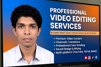 edit reels video in facebook and youtube