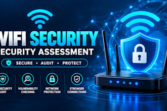 perform a professional wifi security assessment and vulnerability check