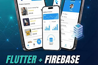 build custom flutter app with secure database