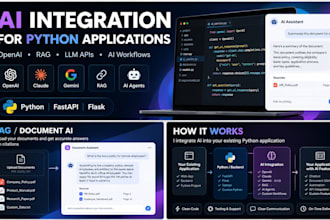 build a python fastapi backend for your ai application