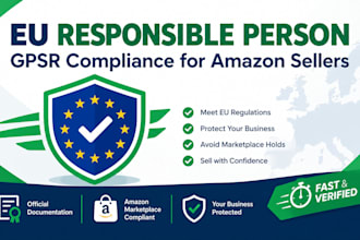 be your eu responsible person for gpsr and amazon compliance