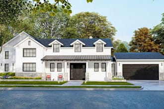do 3d house exterior renovation exterior design 3d exterior architectural render
