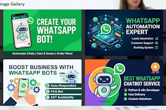build a custom whatsapp bot for your business using python, node js or n8