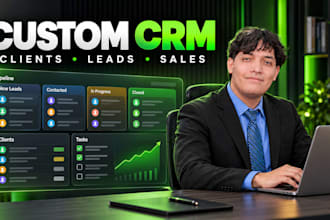 build a custom CRM for your clients and sales