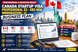 do canada startup visa professional e2 eb2 niw immigration l1 business plan