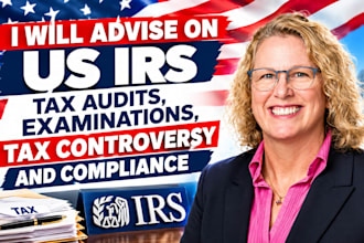 advise on US irs tax audits, examinations, tax controversy and compliance
