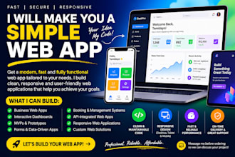 make you a simple web app