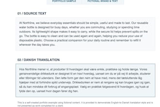 translate your english text into natural, fluent danish