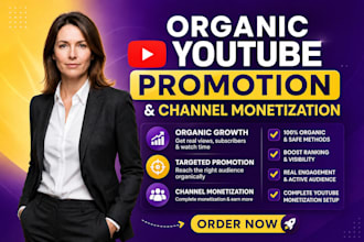 do youtube channel promotion, subscription short video grow channel monetization