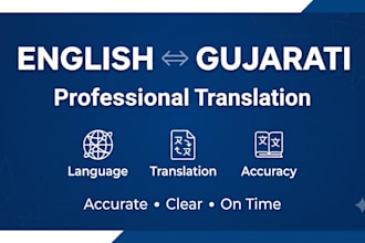 do accurate gujarati and english typing