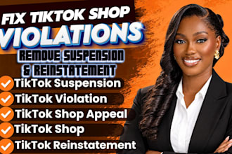 fix tiktok shop suspension, reinstate tiktok shop with tiktok shop appeal letter