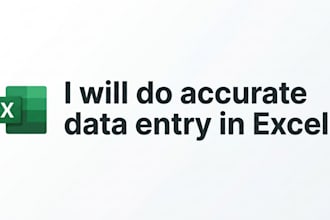 do accurate medical data entry and excel data cleaning