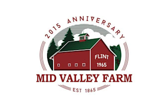 design looks nice mid valley farm logo