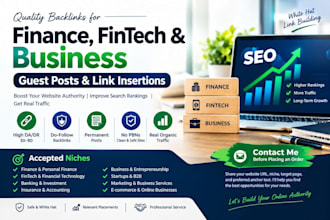 publish SEO finance guest posts to boost your fintech rankings