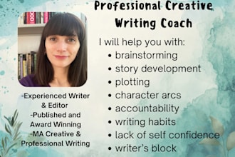 be your personalized creative writing coach