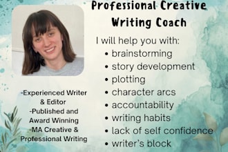 be your personalized creative writing coach