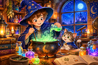 illustration for children book