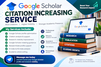 help you increase google scholar citations