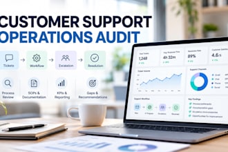 audit your customer support operations and create an improvement plan