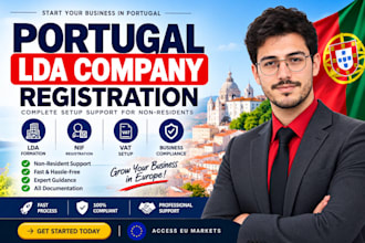 portugal lda formation for non residents nif and vat setup support