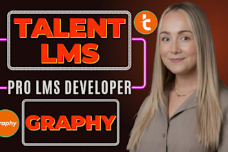setup your elearning portal as a professional talentlms and graphy lms developer
