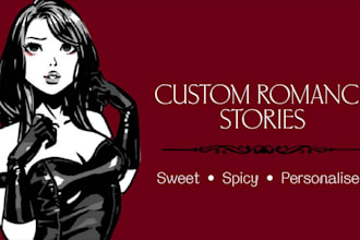 write a custom spicy romance story for you