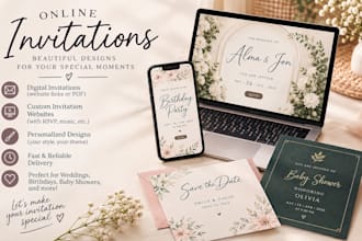 do online invitations by your liking