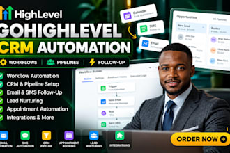 automate gohighlevel CRM workflows and lead follow up