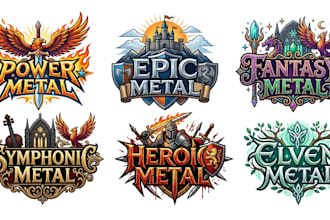 design power metal, epic metal, and symphonic metal logo