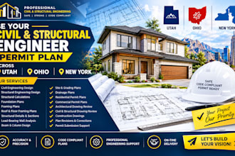 be your civil and structural engineer permit plan across utah, ohio new york