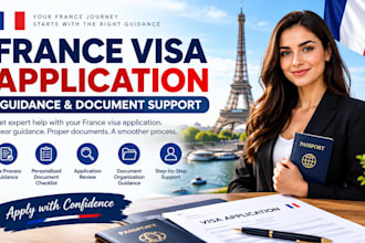 help you prepare your france vice application and required document