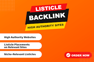 do listicles placement or brand mention on saas sites via link building