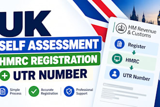 register you for UK self assessment with hmrc and get your utr number