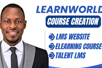 create and setup elearning course on talentlms, learnworld, buddyboss and graphy