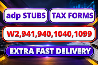 do check adp, payroll, stubs, w2 and tax records for