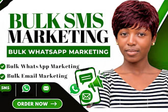 do bulk sms marketing, sms blast and bulk whatsapp marketing