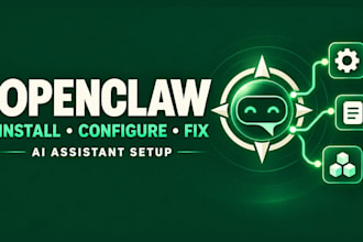 install, configure or troubleshoot your open claw ai assistant