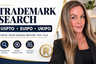conduct uspto trademark search, euipo and ukipo trademark check