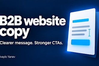 polish your b2b website copy messaging and calls to action
