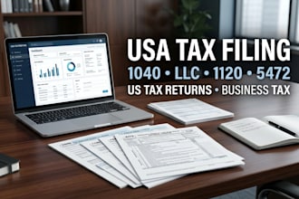 do USA tax filing, US tax returns, llc tax, business tax