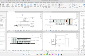 provide revit bim, architectural drafting and visualization