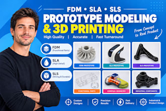 fdm prototype modeling sla resin prototyping sls prototype design 3d printing