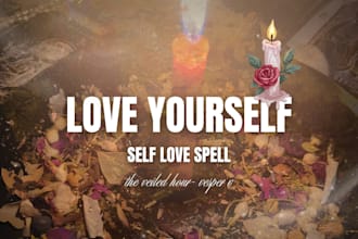 cast a strong self love spell for you