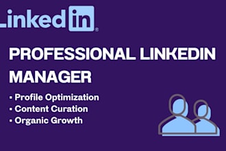 be your linkedin manager