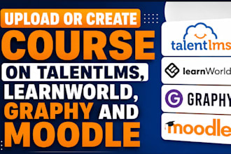 upload course on talentlms, tutorlms, learnworld, learndash, h5p and buddyboss
