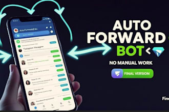 create a telegram channel forwarder to mirror messages and media